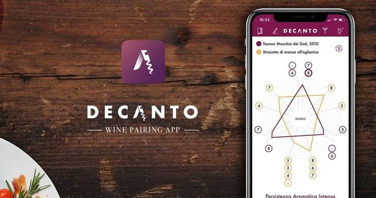 decanto wine pairing app