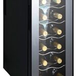 CAMRY CR8068 – Frigorifero per Vino, 12 Bottiglie, 1 cm, Basso consumo energetico