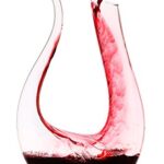 Decanter, Towinle 1200ml Caraffa di vetro Decanter Wine Aeratore Decanter Wine Decanter Caraffa
