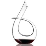 GTRR Decanter, Distributore Manuale di Vino Manuale Puro Senza Piombo, Vino Rosso Creativo, Decanter per Vino, Utensili per Vino di Fascia Alta