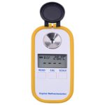 Sbeautli Dr 401 Display Digitale Rifrattometro for i Vini Zucchero Succo Bevanda densità Meter Pocket Coffee Brix E più Comodo e Preciso