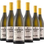 VIPAVA 1894 Pacchetto degustazione vini bianchi: vini Lanthieri (Zelen, Pinela, Sauvignon, Chardonnay, Pinot Grigio, Malvasia), degustazione vini bianchi, vino di qualità – ZGP (6x 0,75L)