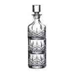 Waterford Marchese, Vetro, Set di decanter e bicchieri impilabili, 500 ml